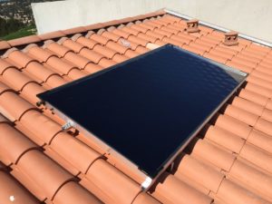 Installation de panneaux solaires